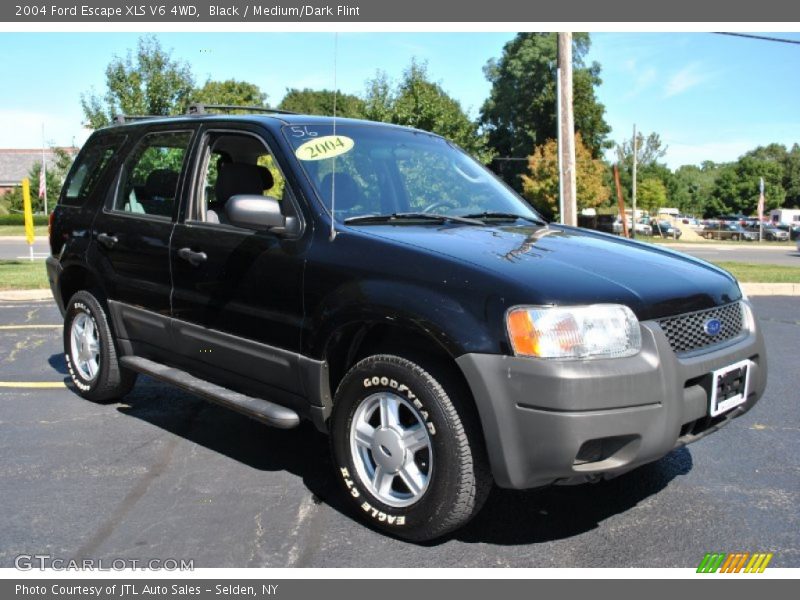 Black / Medium/Dark Flint 2004 Ford Escape XLS V6 4WD