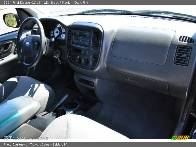 Black / Medium/Dark Flint 2004 Ford Escape XLS V6 4WD