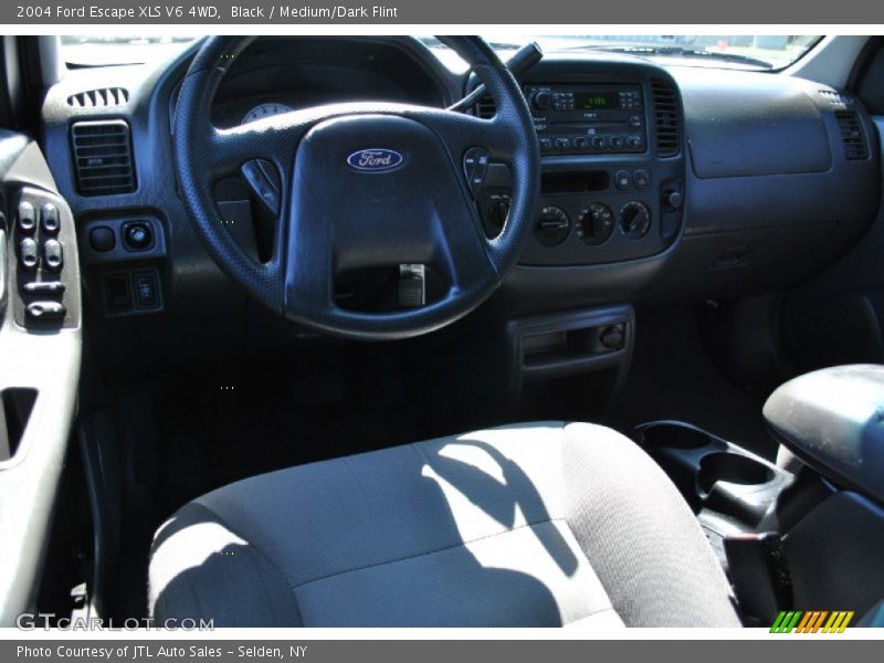 Black / Medium/Dark Flint 2004 Ford Escape XLS V6 4WD