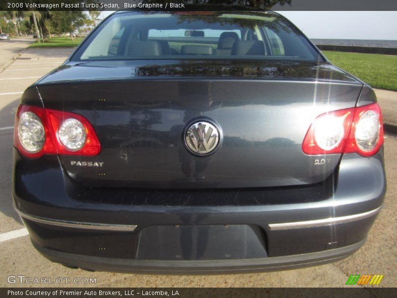 Blue Graphite / Black 2008 Volkswagen Passat Turbo Sedan