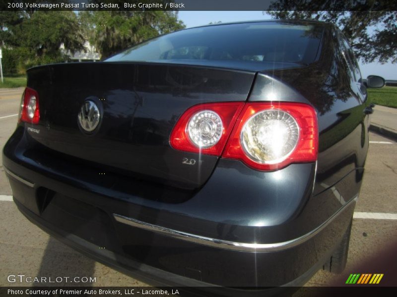 Blue Graphite / Black 2008 Volkswagen Passat Turbo Sedan