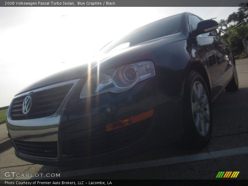 Blue Graphite / Black 2008 Volkswagen Passat Turbo Sedan