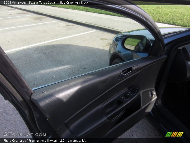 Blue Graphite / Black 2008 Volkswagen Passat Turbo Sedan