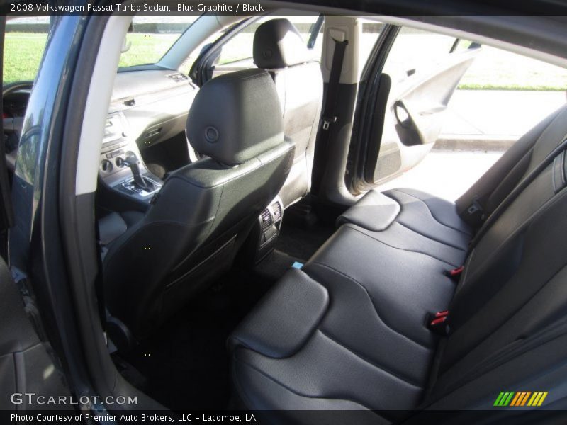 Blue Graphite / Black 2008 Volkswagen Passat Turbo Sedan
