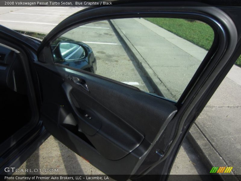 Blue Graphite / Black 2008 Volkswagen Passat Turbo Sedan