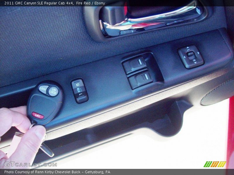 Fire Red / Ebony 2011 GMC Canyon SLE Regular Cab 4x4