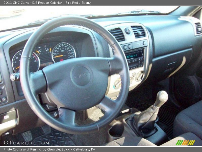 Fire Red / Ebony 2011 GMC Canyon SLE Regular Cab 4x4