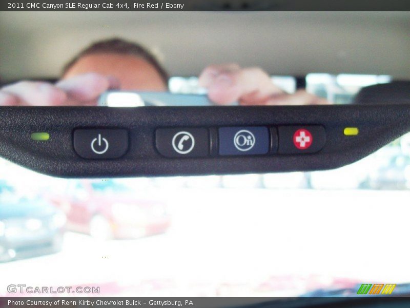 Fire Red / Ebony 2011 GMC Canyon SLE Regular Cab 4x4