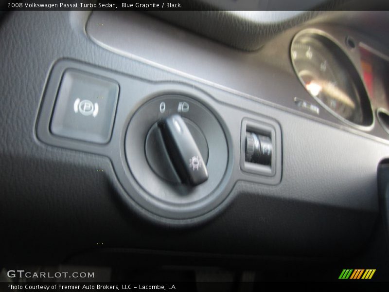 Blue Graphite / Black 2008 Volkswagen Passat Turbo Sedan