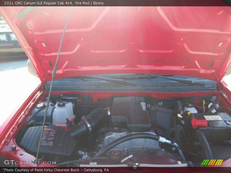 Fire Red / Ebony 2011 GMC Canyon SLE Regular Cab 4x4