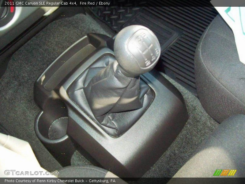 Fire Red / Ebony 2011 GMC Canyon SLE Regular Cab 4x4