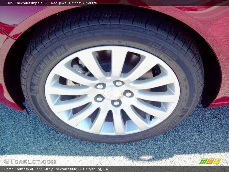 Red Jewel Tintcoat / Neutral 2009 Chevrolet Impala LT