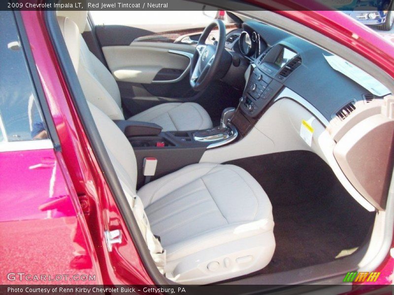 Red Jewel Tintcoat / Neutral 2009 Chevrolet Impala LT
