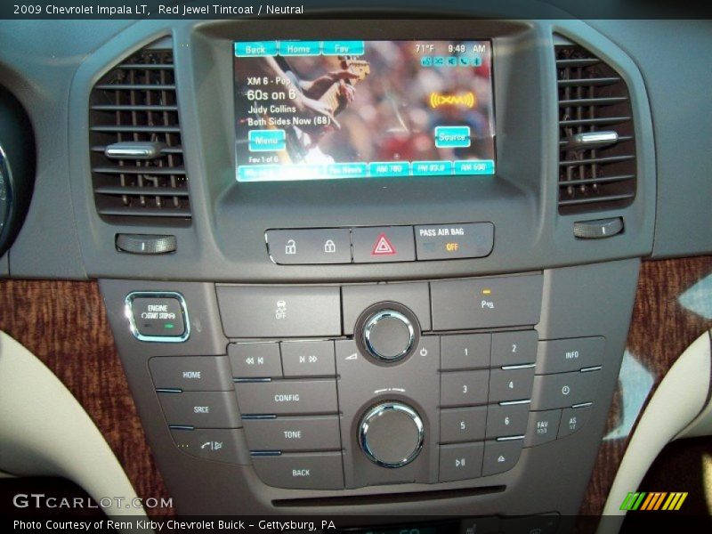 Red Jewel Tintcoat / Neutral 2009 Chevrolet Impala LT