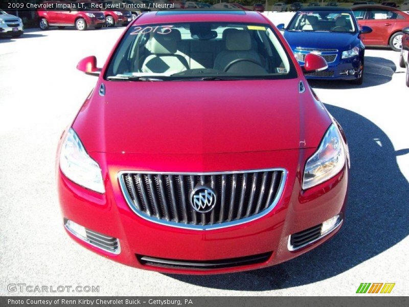 Red Jewel Tintcoat / Neutral 2009 Chevrolet Impala LT