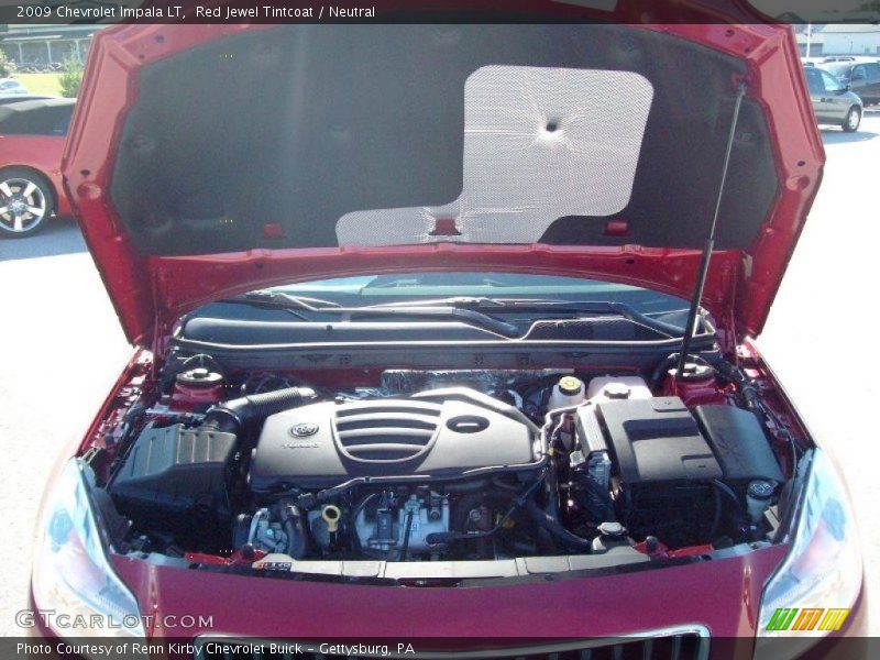 Red Jewel Tintcoat / Neutral 2009 Chevrolet Impala LT
