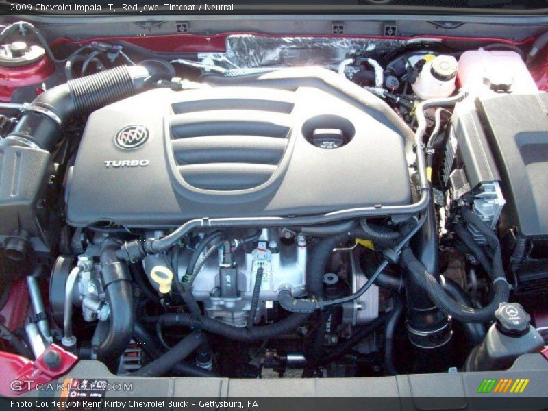 Red Jewel Tintcoat / Neutral 2009 Chevrolet Impala LT