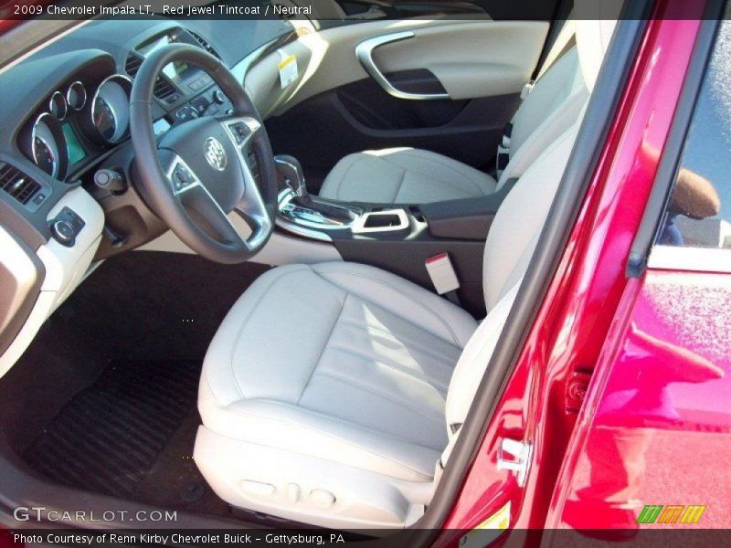 Red Jewel Tintcoat / Neutral 2009 Chevrolet Impala LT