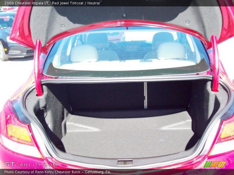 Red Jewel Tintcoat / Neutral 2009 Chevrolet Impala LT