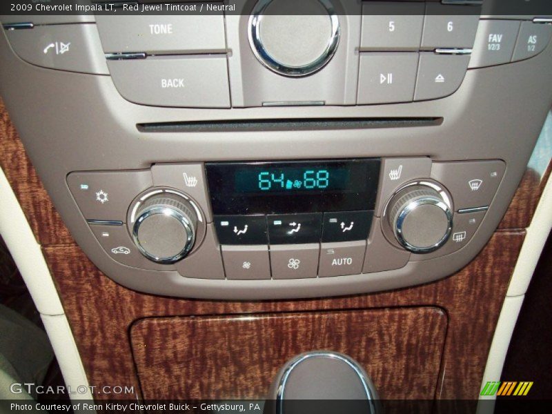 Red Jewel Tintcoat / Neutral 2009 Chevrolet Impala LT