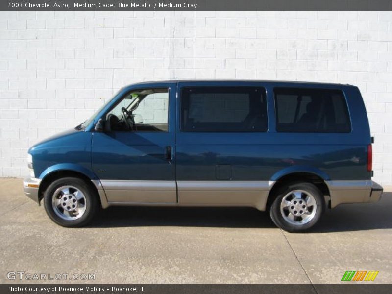 Medium Cadet Blue Metallic / Medium Gray 2003 Chevrolet Astro