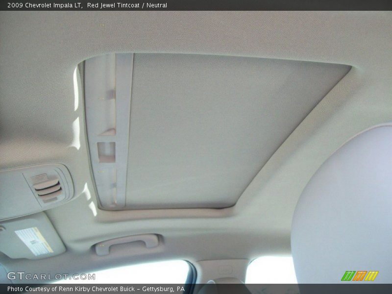 Red Jewel Tintcoat / Neutral 2009 Chevrolet Impala LT