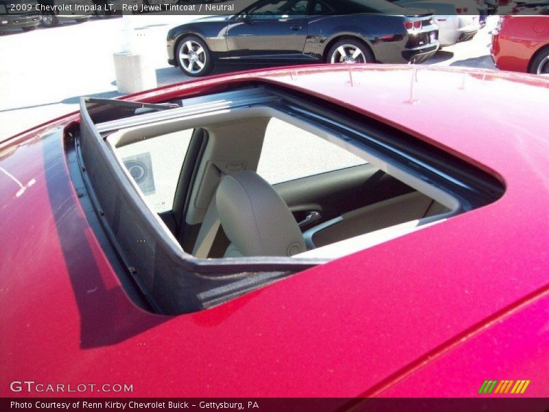 Red Jewel Tintcoat / Neutral 2009 Chevrolet Impala LT