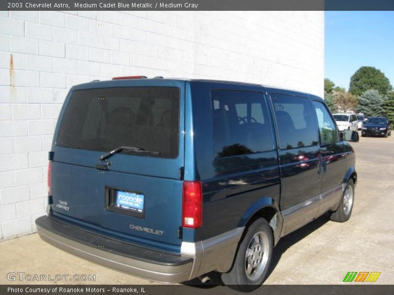 Medium Cadet Blue Metallic / Medium Gray 2003 Chevrolet Astro