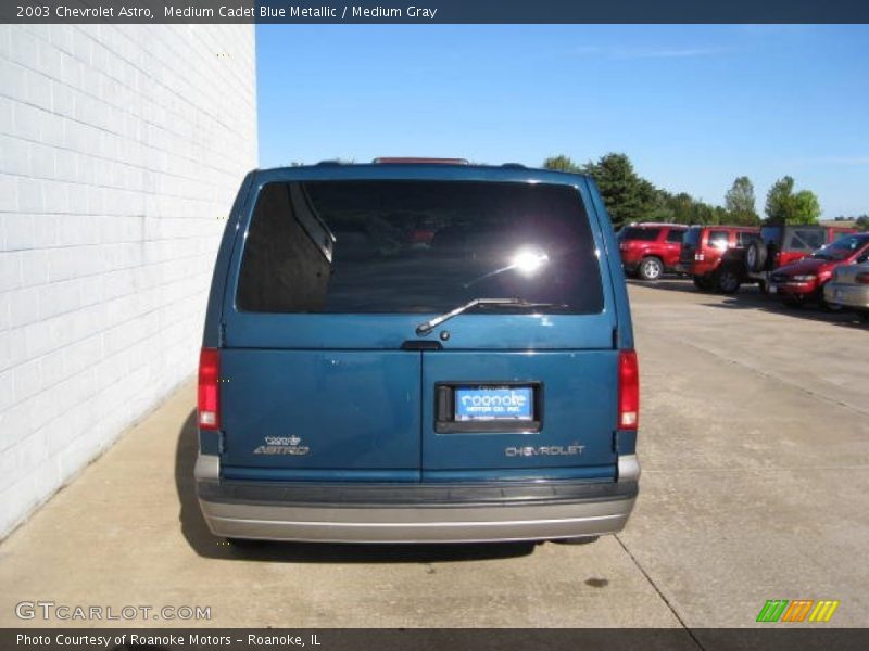 Medium Cadet Blue Metallic / Medium Gray 2003 Chevrolet Astro