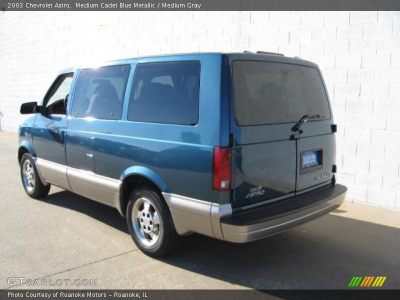 Medium Cadet Blue Metallic / Medium Gray 2003 Chevrolet Astro
