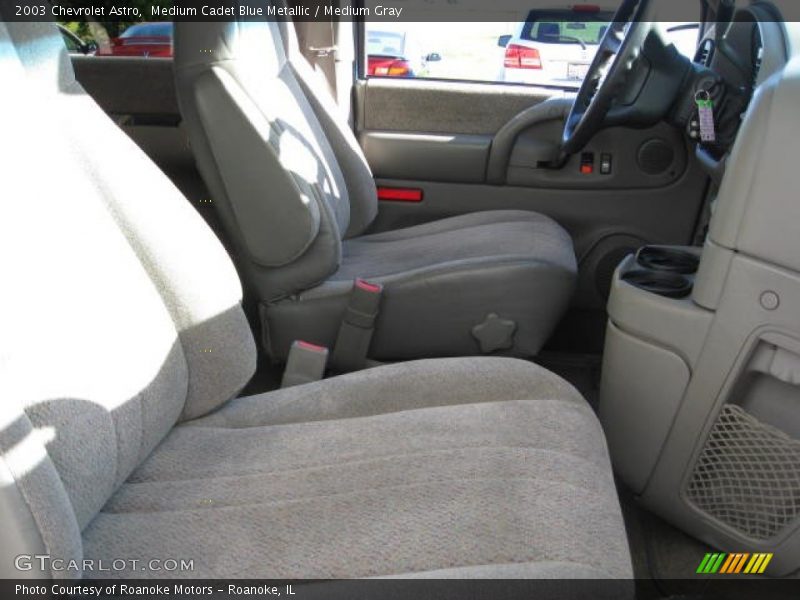 Medium Cadet Blue Metallic / Medium Gray 2003 Chevrolet Astro