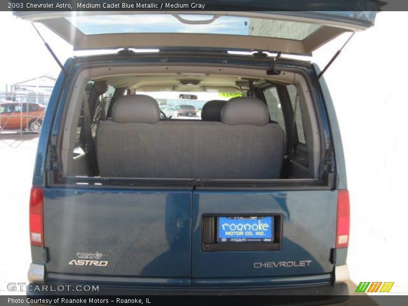 Medium Cadet Blue Metallic / Medium Gray 2003 Chevrolet Astro