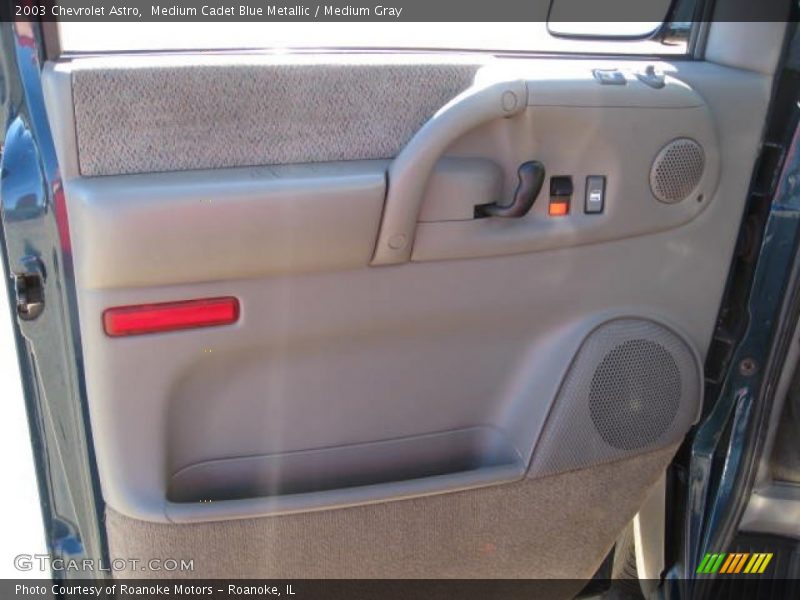Medium Cadet Blue Metallic / Medium Gray 2003 Chevrolet Astro