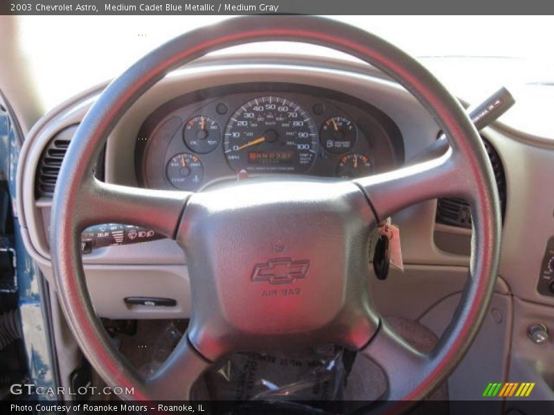 Medium Cadet Blue Metallic / Medium Gray 2003 Chevrolet Astro