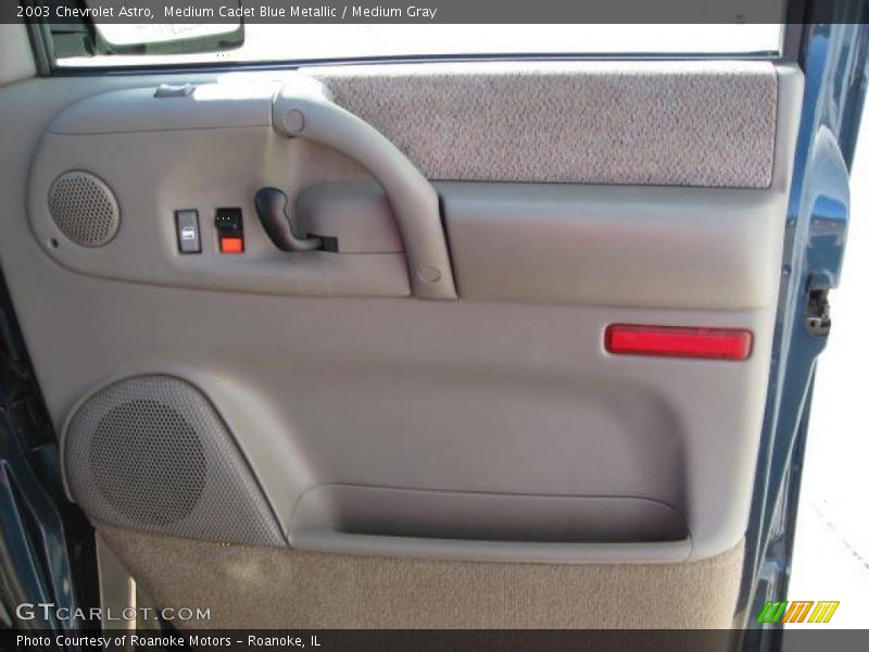 Medium Cadet Blue Metallic / Medium Gray 2003 Chevrolet Astro