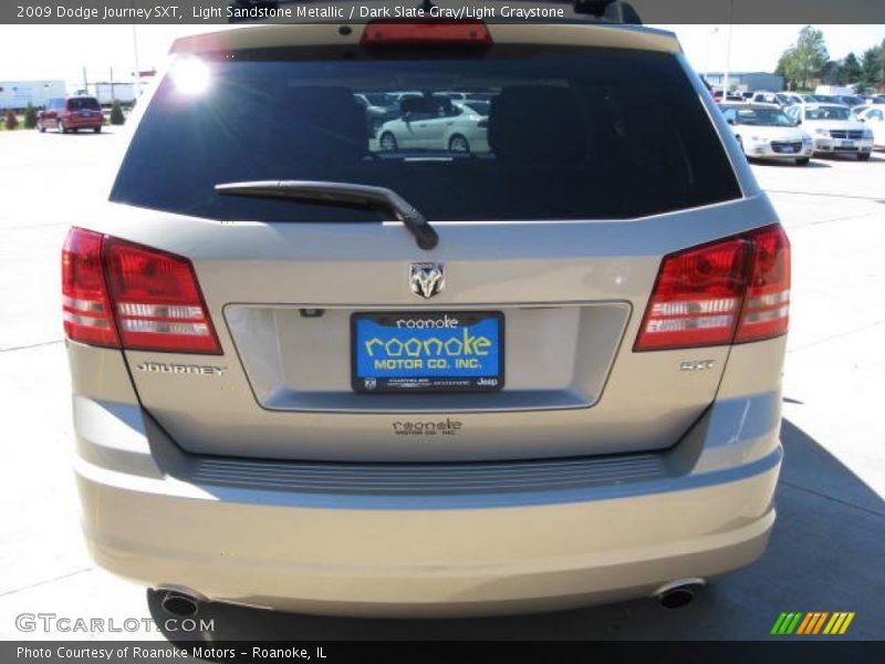 Light Sandstone Metallic / Dark Slate Gray/Light Graystone 2009 Dodge Journey SXT