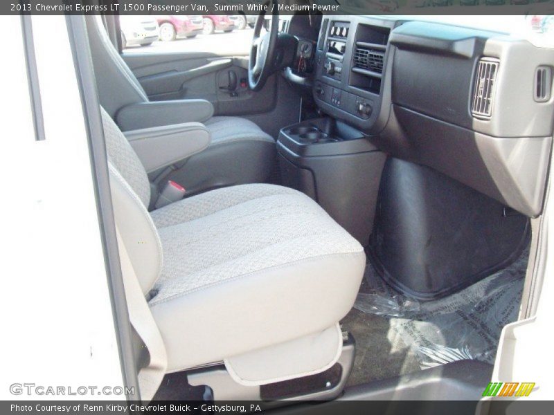 Summit White / Medium Pewter 2013 Chevrolet Express LT 1500 Passenger Van