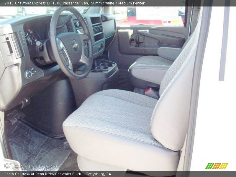 Summit White / Medium Pewter 2013 Chevrolet Express LT 1500 Passenger Van