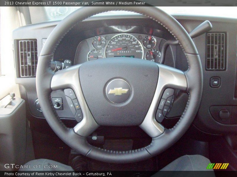  2013 Express LT 1500 Passenger Van Steering Wheel