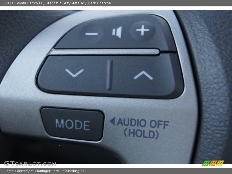 Magnetic Gray Metallic / Dark Charcoal 2011 Toyota Camry LE