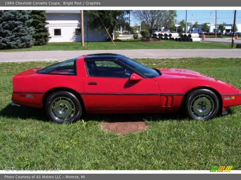 Bright Red / Graphite 1984 Chevrolet Corvette Coupe