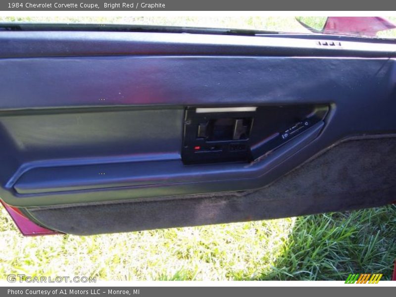 Bright Red / Graphite 1984 Chevrolet Corvette Coupe