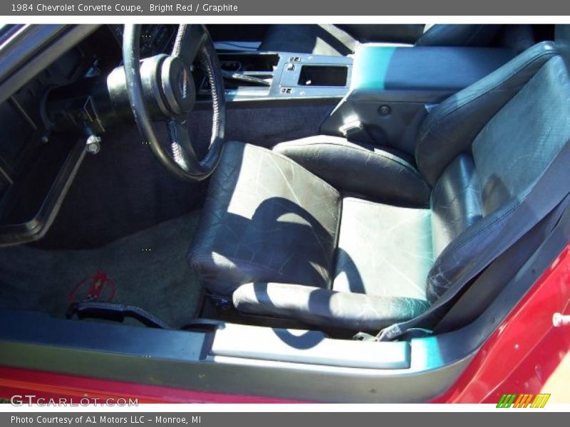 Bright Red / Graphite 1984 Chevrolet Corvette Coupe