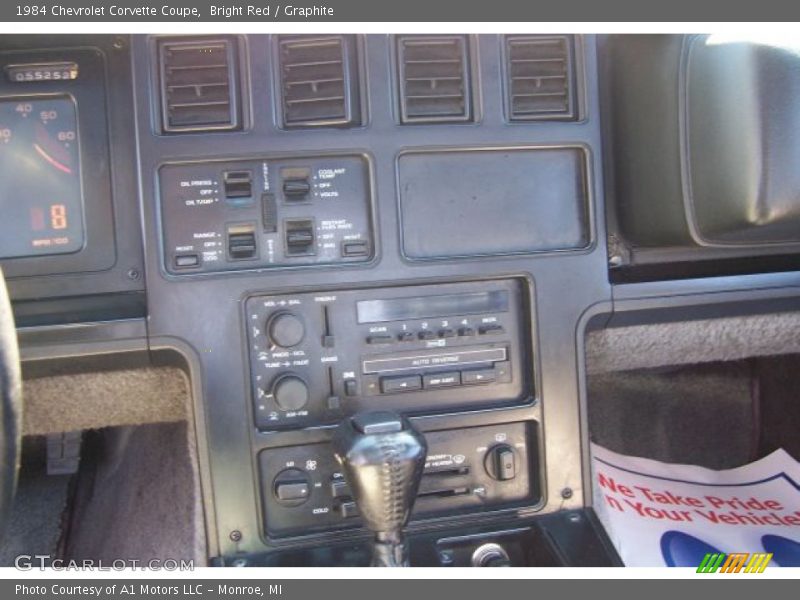 Bright Red / Graphite 1984 Chevrolet Corvette Coupe