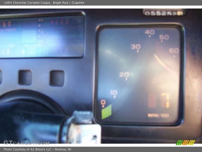 Bright Red / Graphite 1984 Chevrolet Corvette Coupe