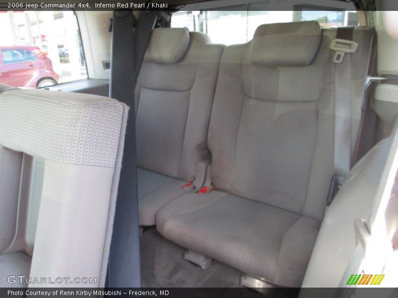 Inferno Red Pearl / Khaki 2006 Jeep Commander 4x4