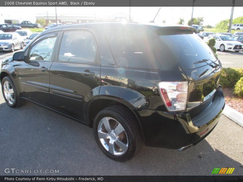 Black / Ebony 2008 Chevrolet Equinox Sport AWD