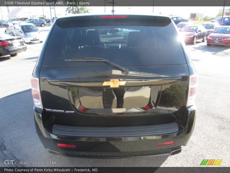 Black / Ebony 2008 Chevrolet Equinox Sport AWD
