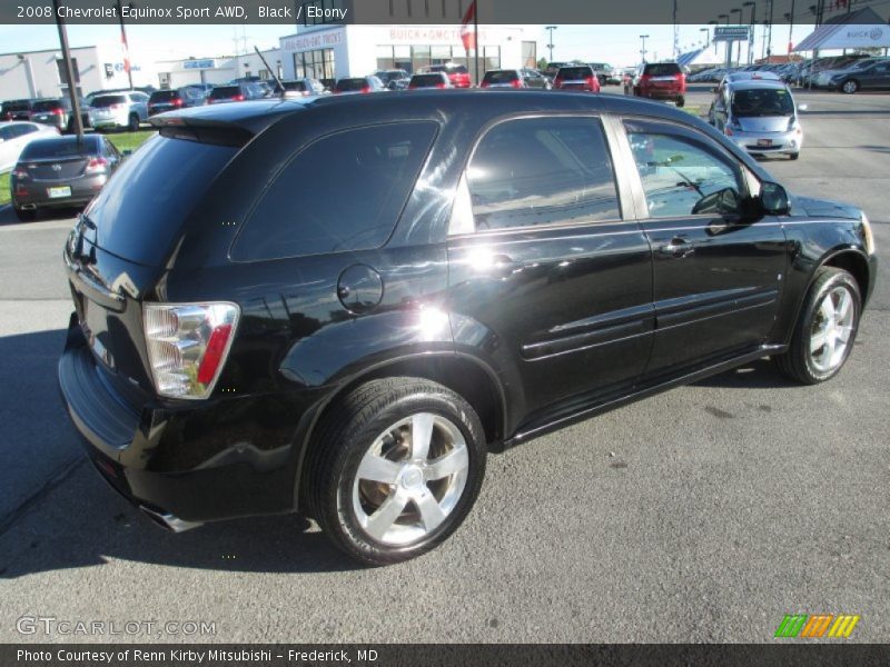 Black / Ebony 2008 Chevrolet Equinox Sport AWD
