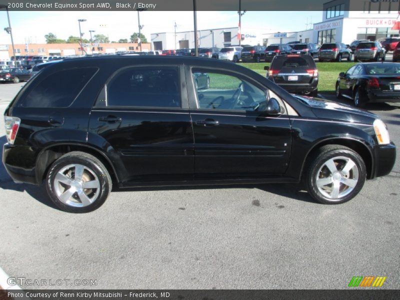 Black / Ebony 2008 Chevrolet Equinox Sport AWD